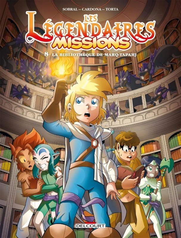 Les Légendaires - Missions tome 8 - La Bibliothèque de Marq-Tapahj